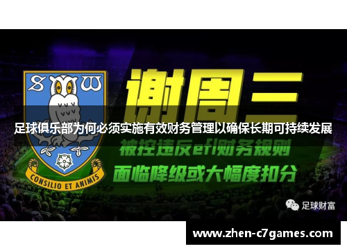 足球俱乐部为何必须实施有效财务管理以确保长期可持续发展 足球俱乐部为何必须实施有效财务管理以确保长期可持续发展